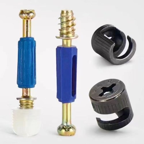 3 In 1 Screw Eccentric Nut Furniture Wardrobe Fastener